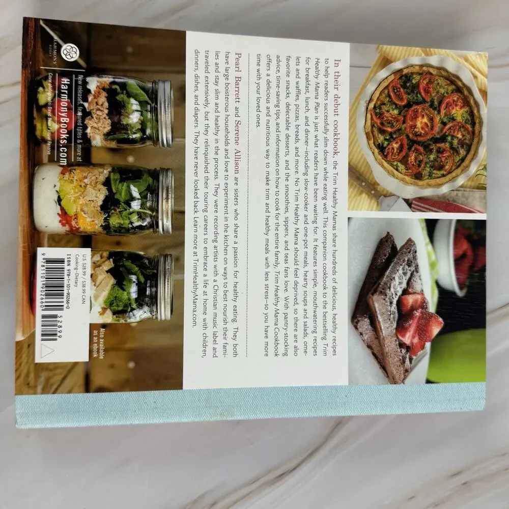 Trim Healthy Mama Plan Book THM Cookbook Pearl Barrett Serene Allison Lot of‎ 2